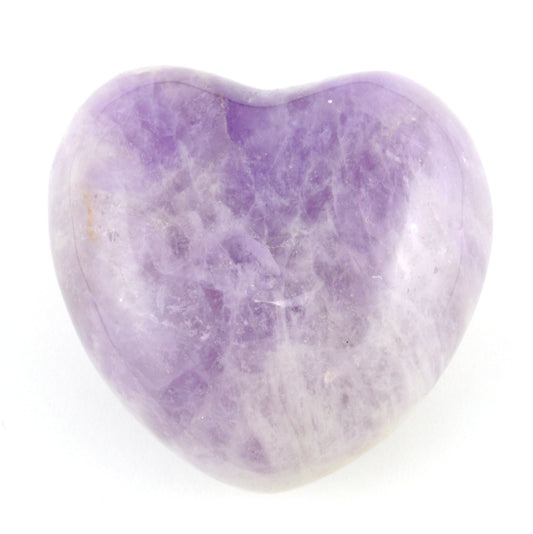 Chevron Amethyst Heart Carving [Small]