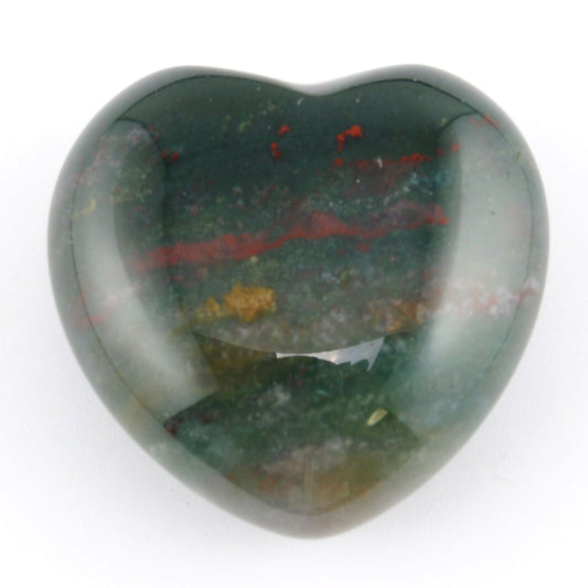 Bloodstone Heart Carving [Small]