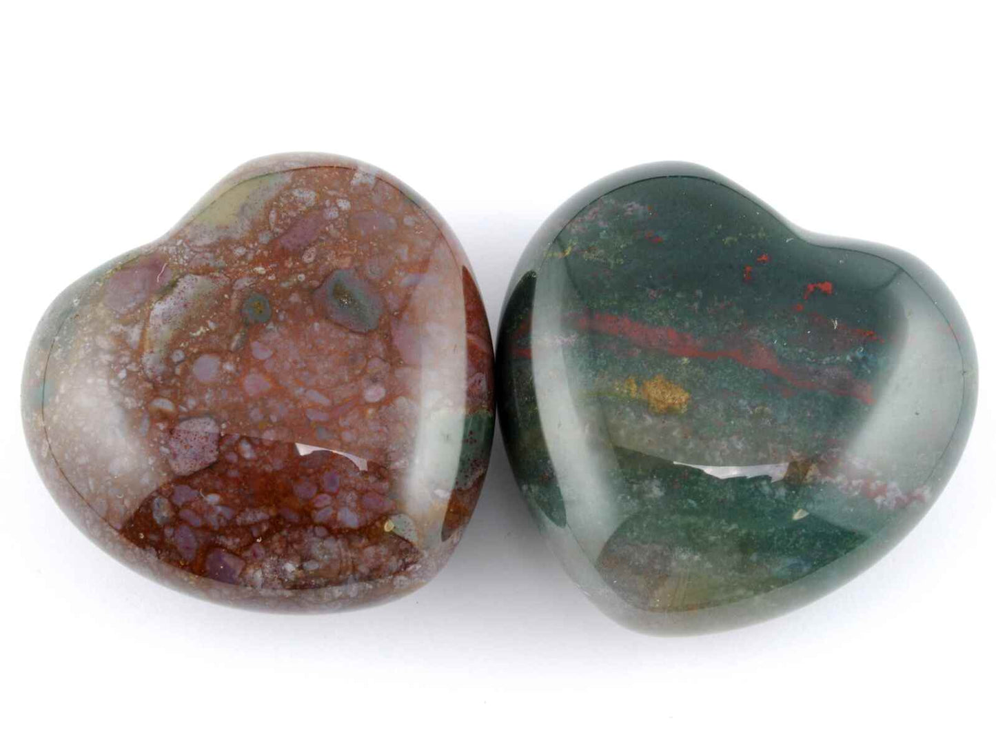 Bloodstone Heart Carving [Small]