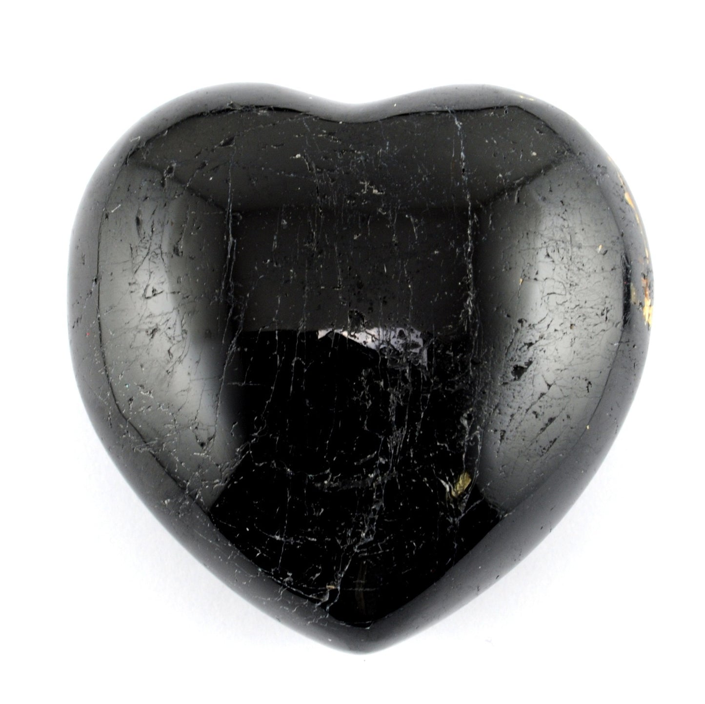 Black Tourmaline Heart Carving [Small]