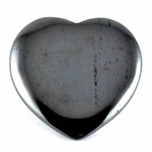 Hematite Heart Carving [Medium]
