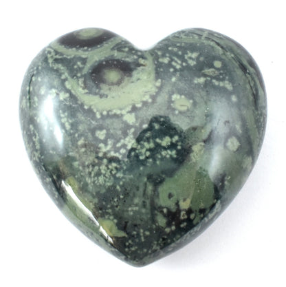 Kambaba Jasper Heart Carving [Small]