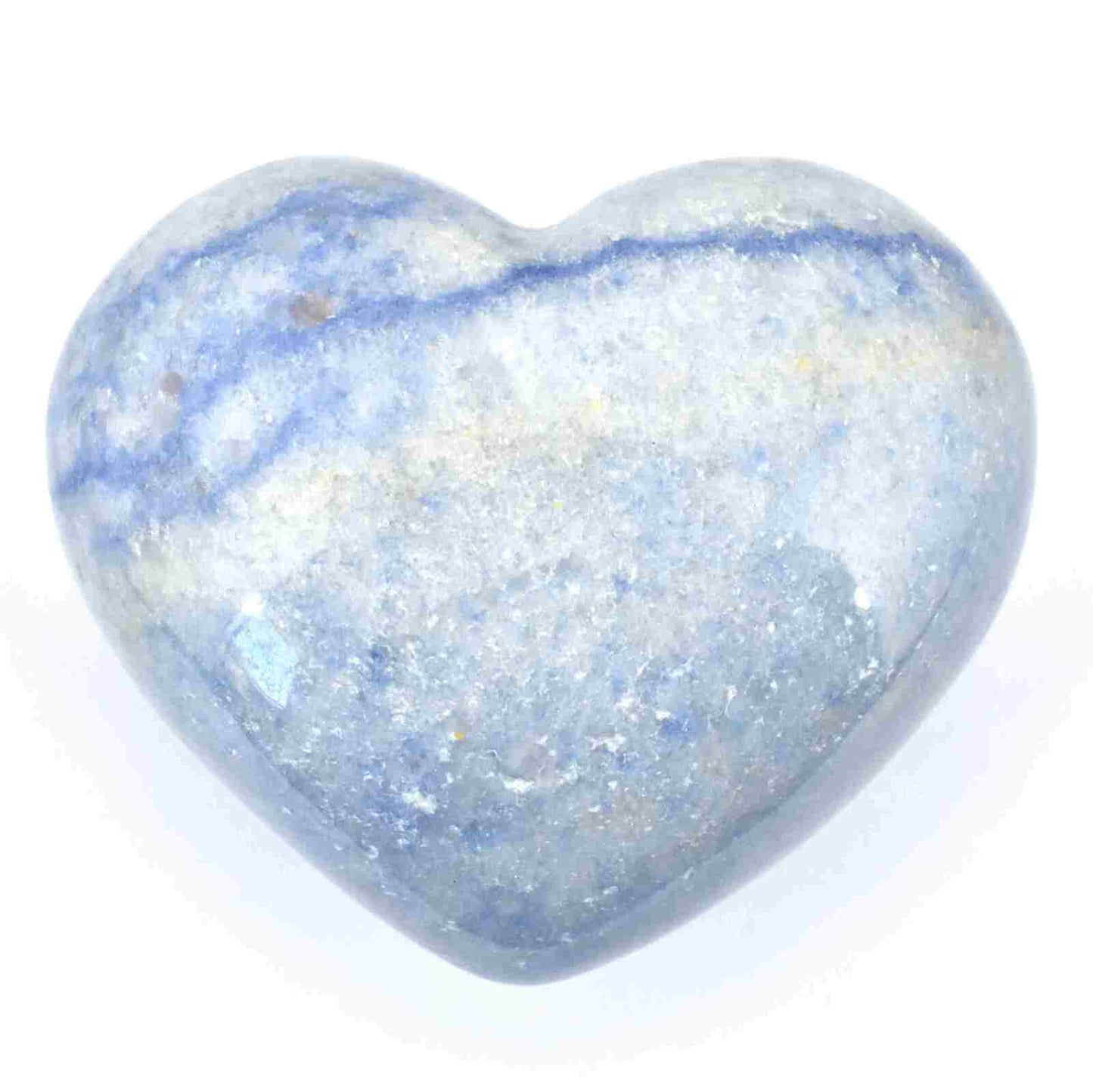 Blue Aventurine Heart Carving [Puffy]