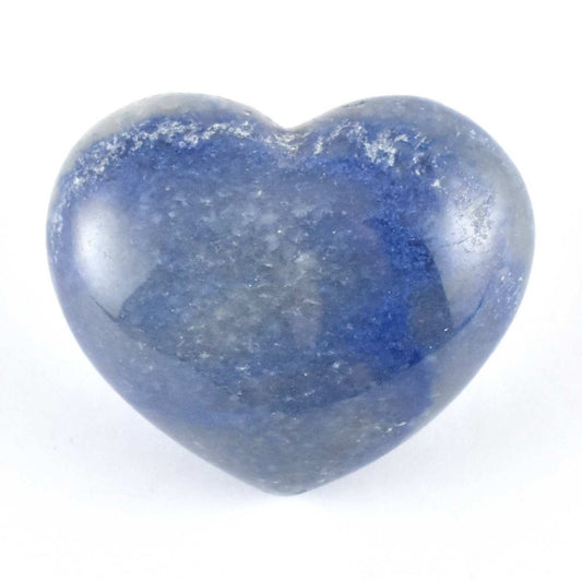 Blue Aventurine Heart Carving [Puffy]