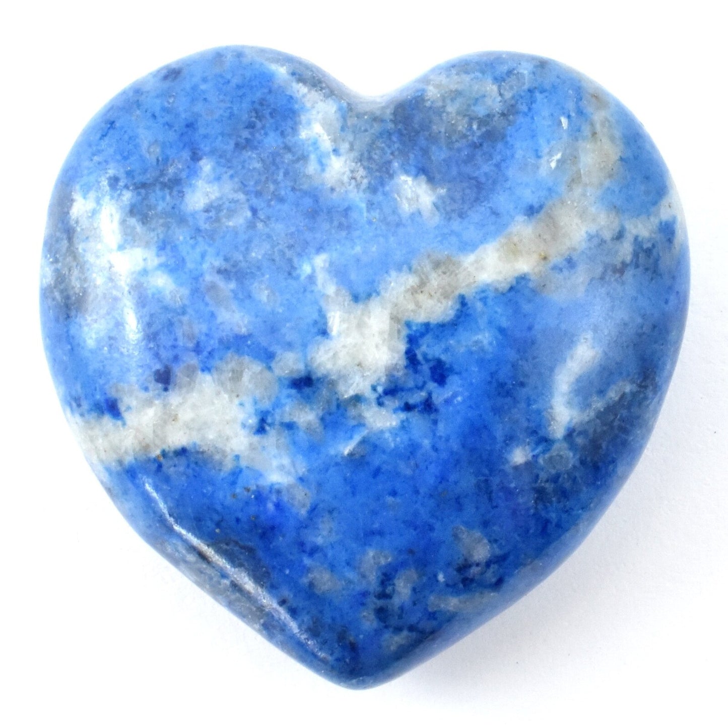 Lapis Lazuli Heart Carving [Small]