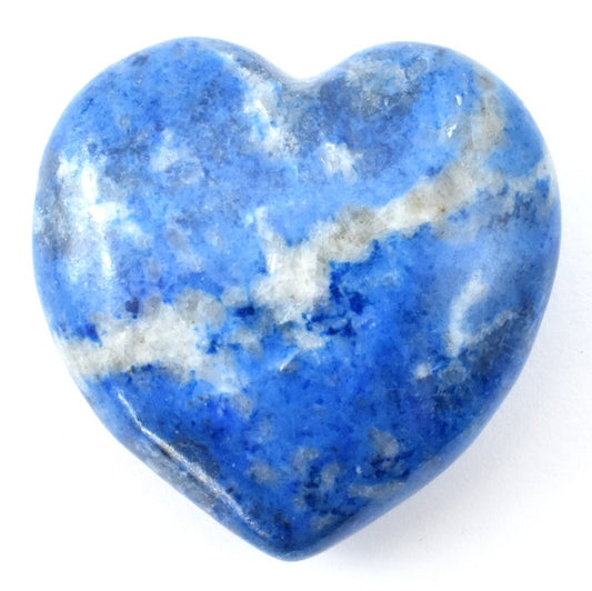 Lapis Lazuli Heart Carving [Small]