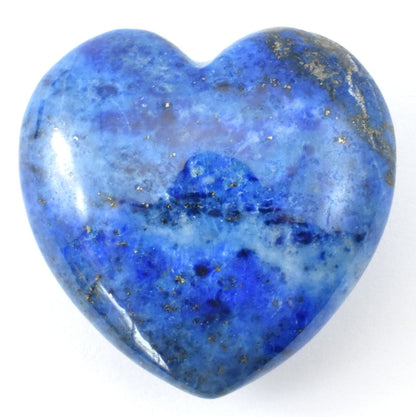 Lapis Lazuli Heart Carving [Small]