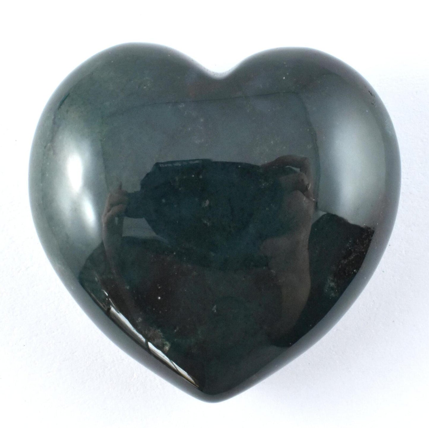 Green Jasper Heart Carving [Small]