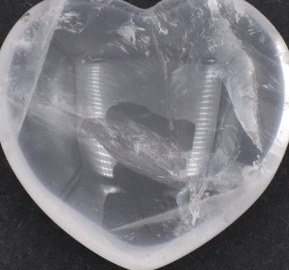 Pink Quartz Heart Carving [Small]