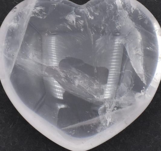 Pink Quartz Heart Carving [Small]