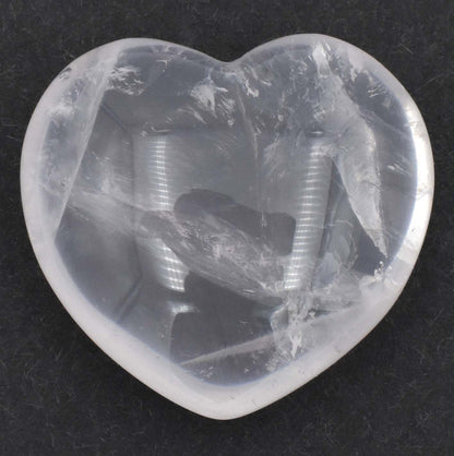 Pink Quartz Heart Carving [Small]