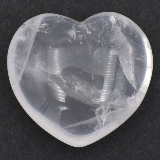 Pink Quartz Heart Carving [Small]