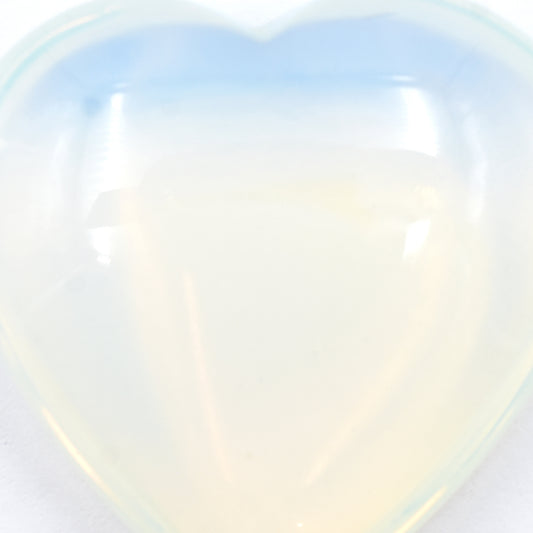 Opalite Heart Carving [Small]