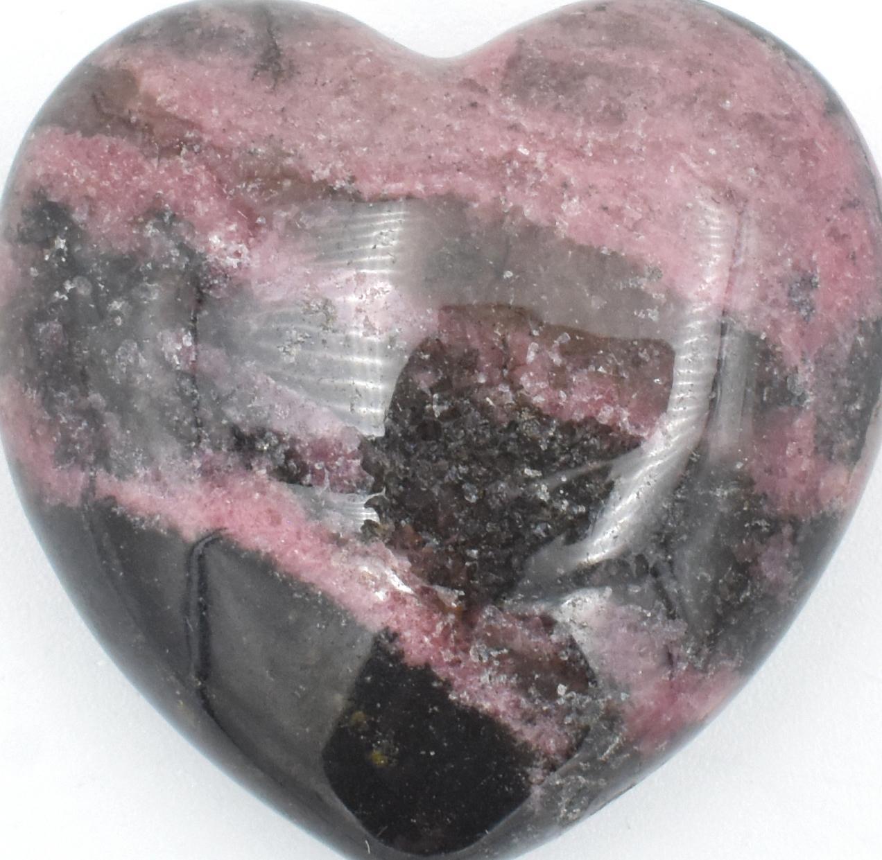 Rhodonite Heart Carving [Small]