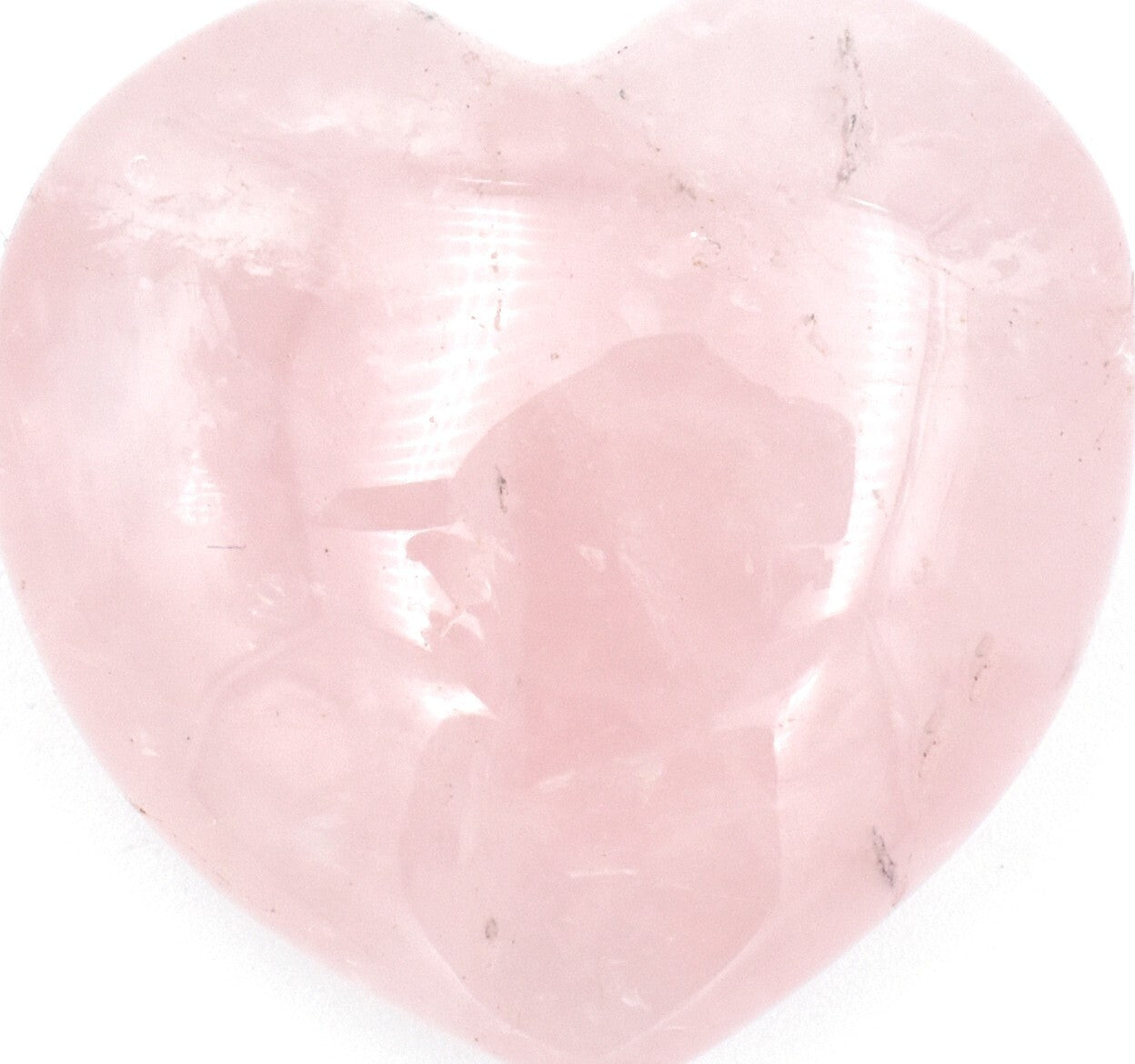 Rose Quartz Heart Carving [Small]