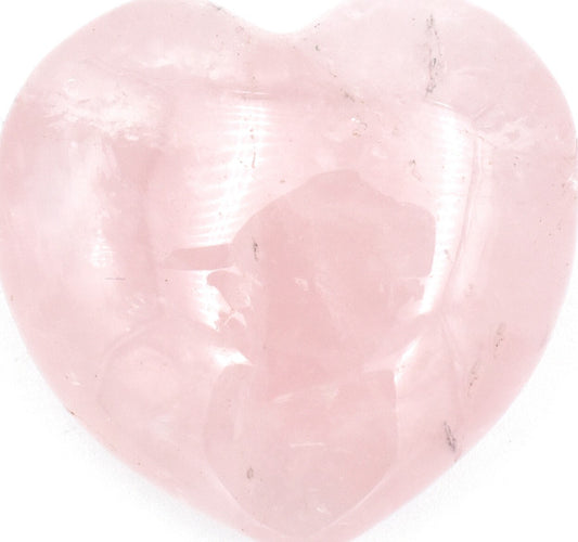 Rose Quartz Heart Carving [Small]