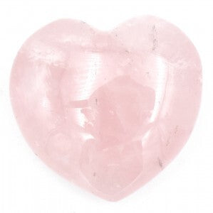 Rose Quartz Heart Carving [Small]