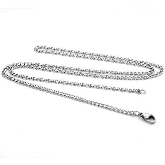 Curb Link Chain Necklace [22inch, 1.8mm]
