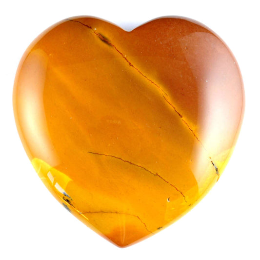 Mookaite Heart Carving [Extra Large]