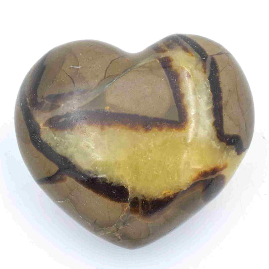 Septarian Stone Heart Carving [Extra Large]