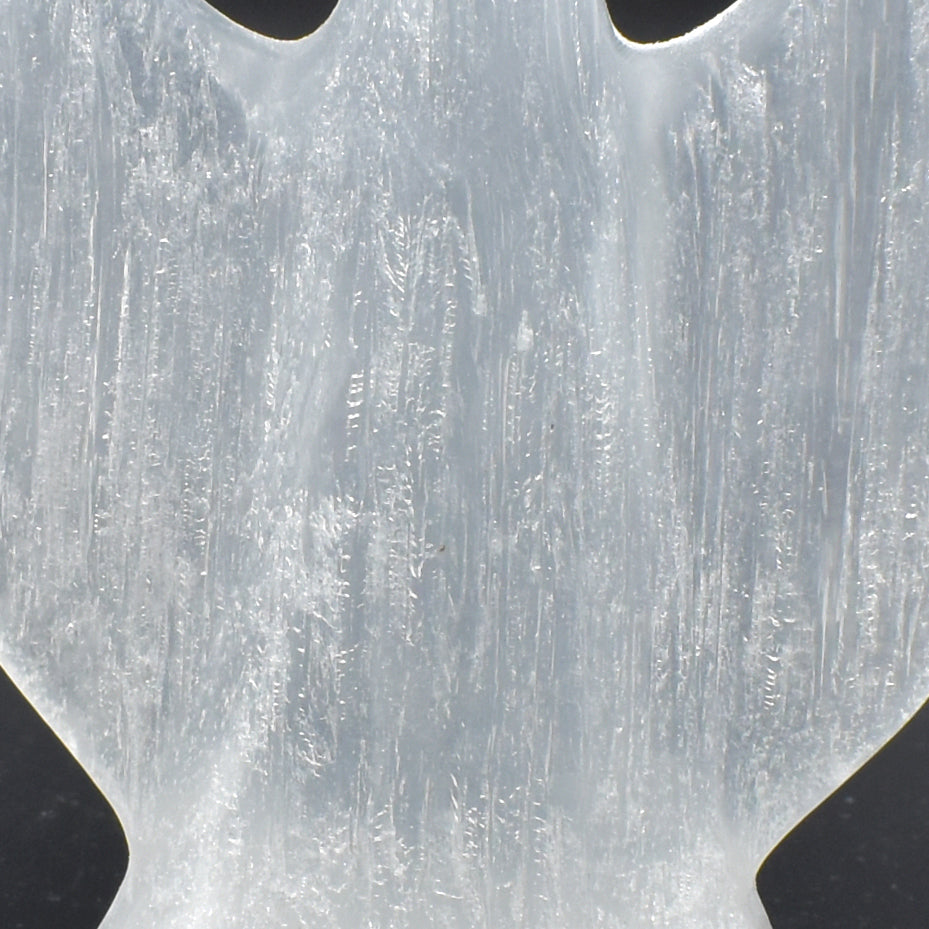 Selenite Angel Carving [Large]