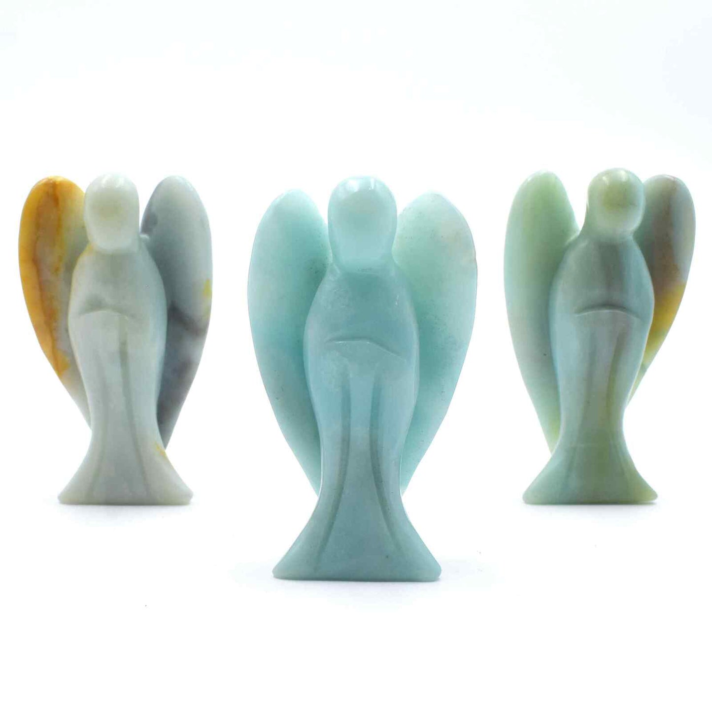 Amazonite China Angel Carving [Medium]