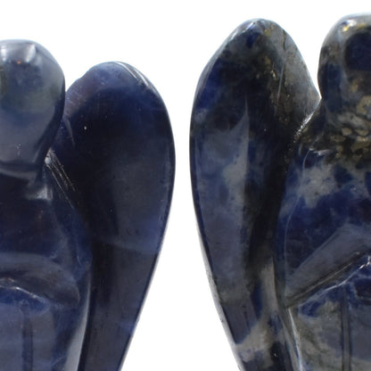 Sodalite Angel Carving [Medium]