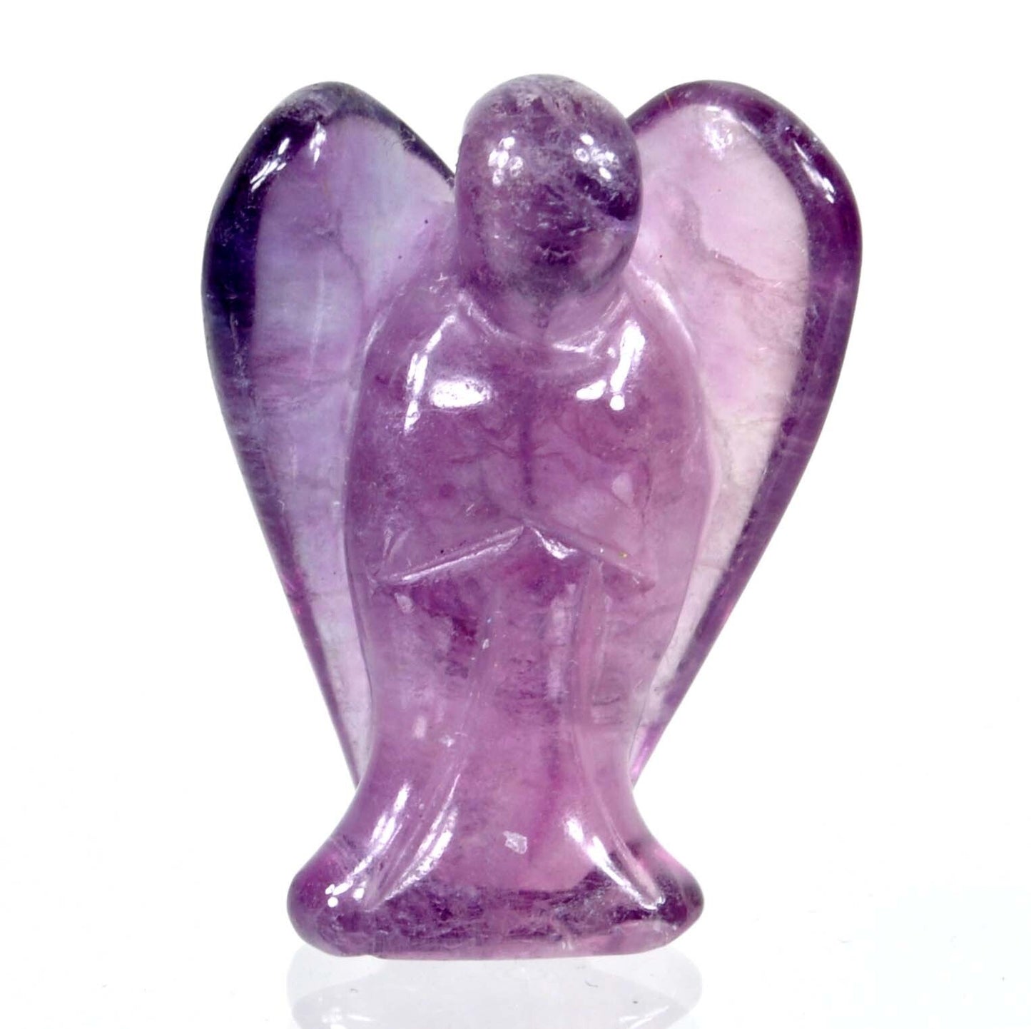 Rainbow Fluorite Angel Carving [Mini]