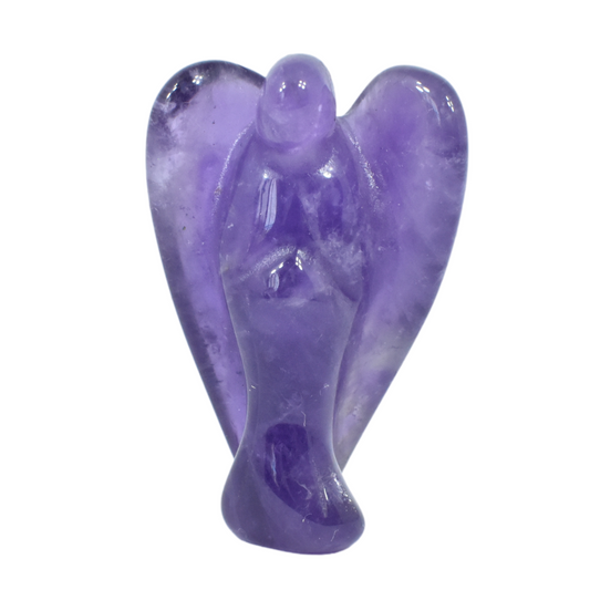Amethyst Angel Carving [Small]