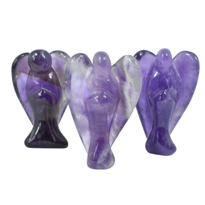 Amethyst Angel Carving [Small]