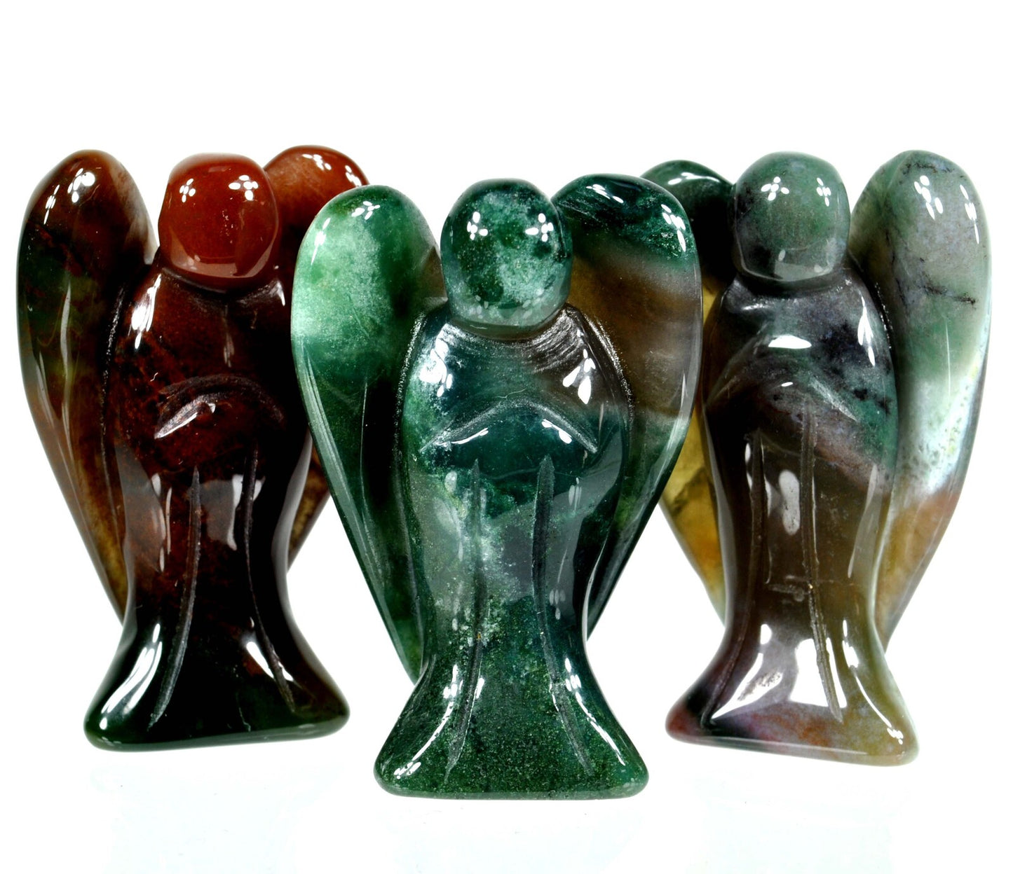 Bloodstone Angel Carving [Small]