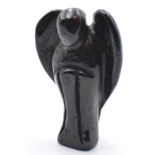 Black Tourmaline Angel Carving [Small]
