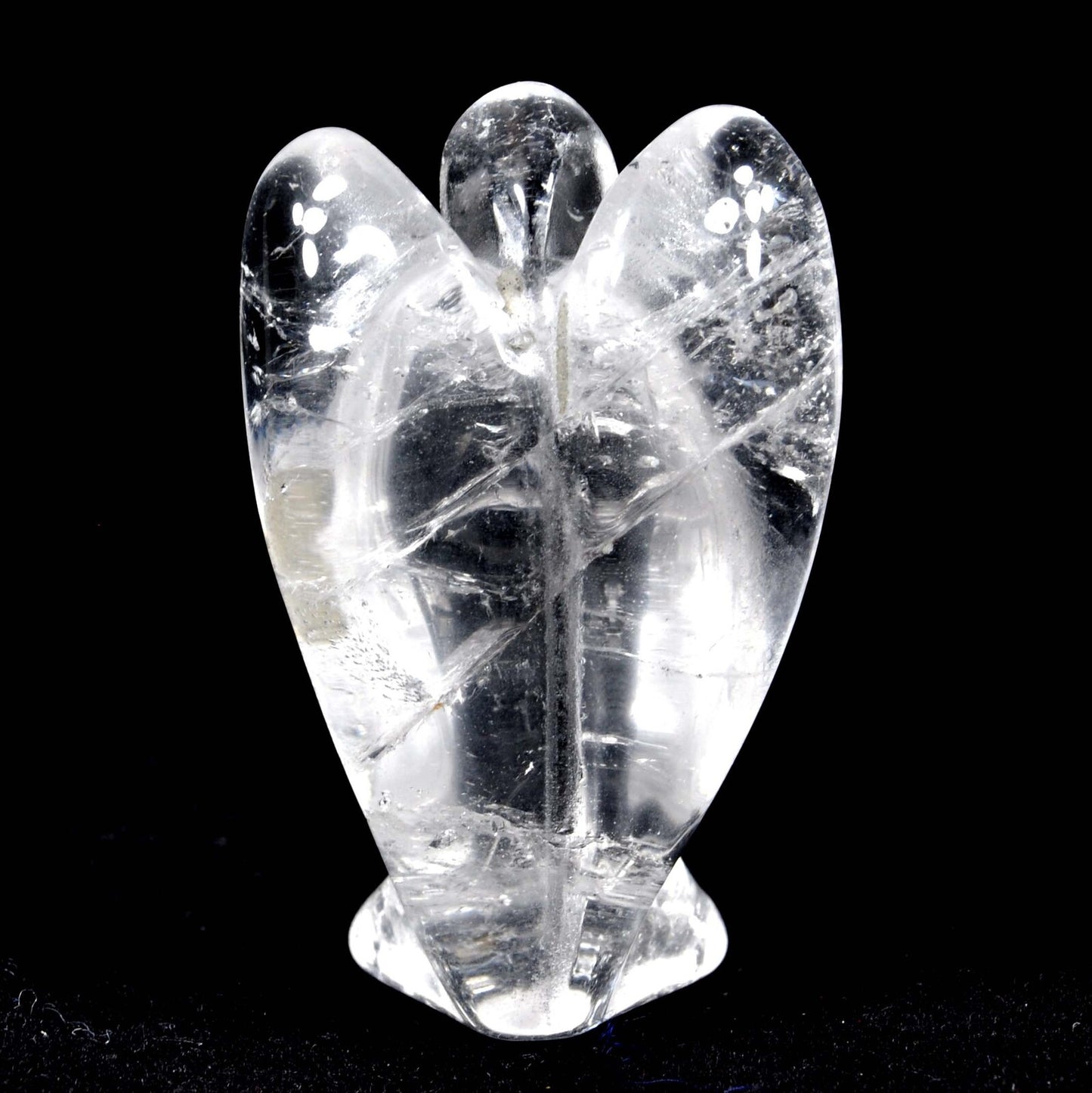 Clear Quartz Angel Carving [Small]