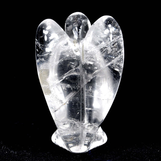 Clear Quartz Angel Carving [Small]