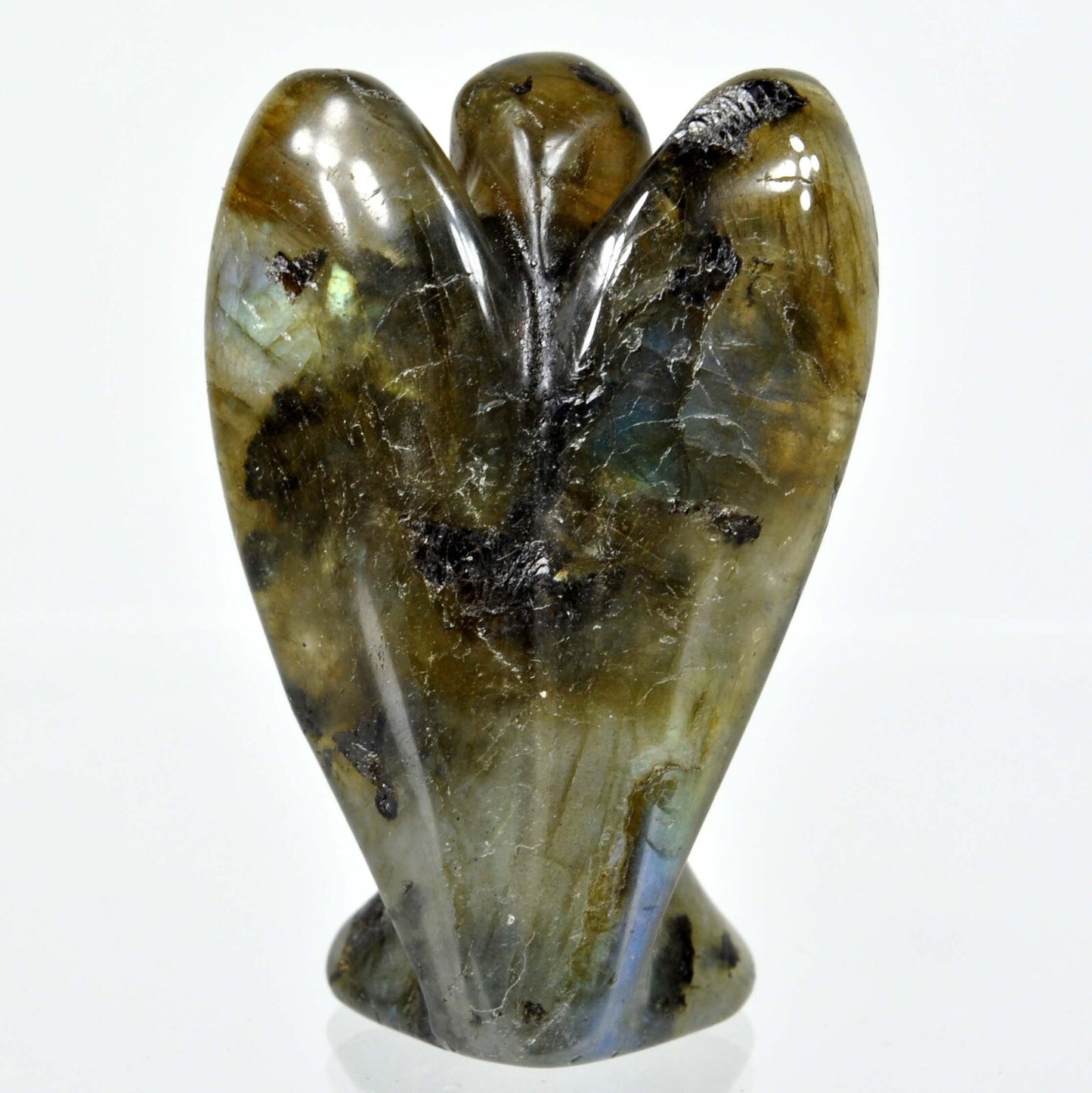 Labradorite Angel Carving [Small]
