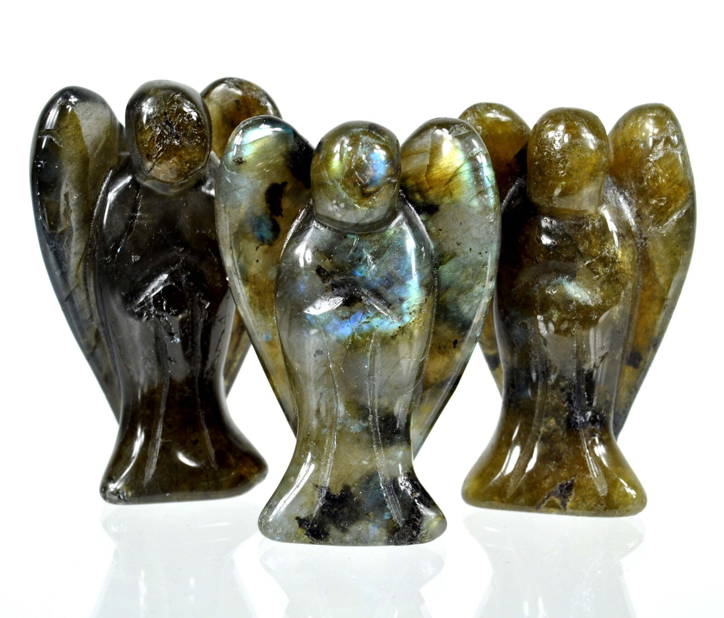 Labradorite Angel Carving [Small]