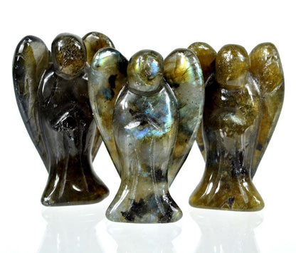 Labradorite Angel Carving [Small]