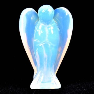 Opalite Angel Carving [Small]