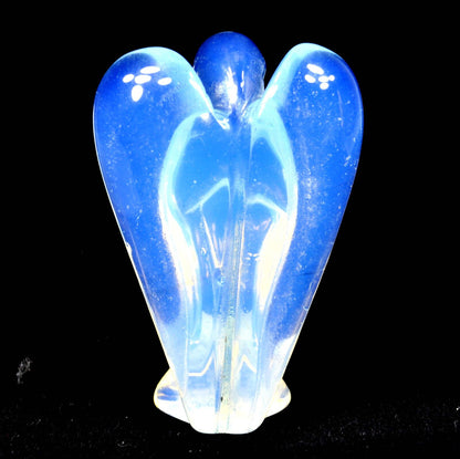 Opalite Angel Carving [Small]