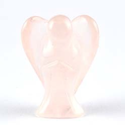 Rose Quartz Angel Carving [Mini]