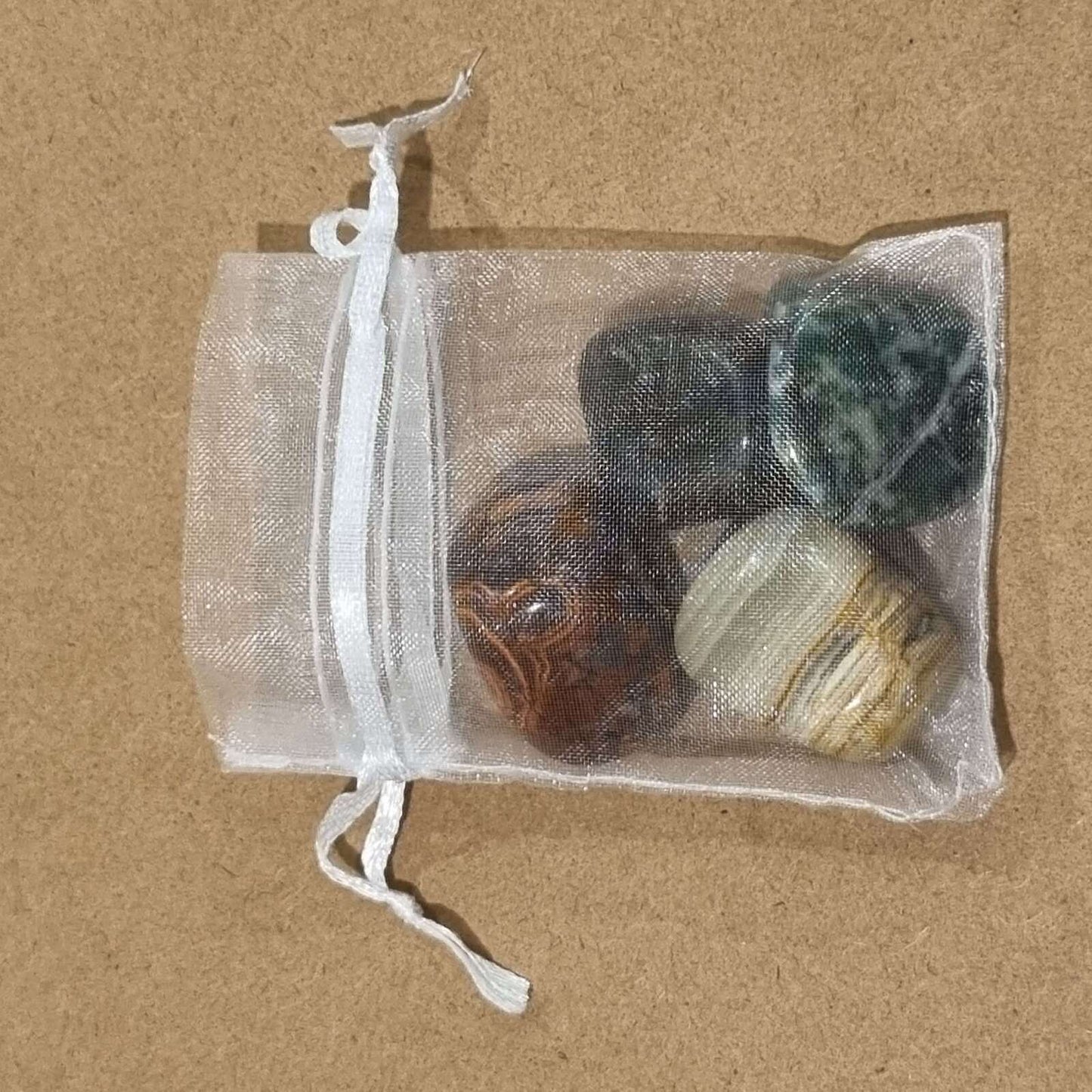 Black Organza Jewellery Bags [25 pcs]