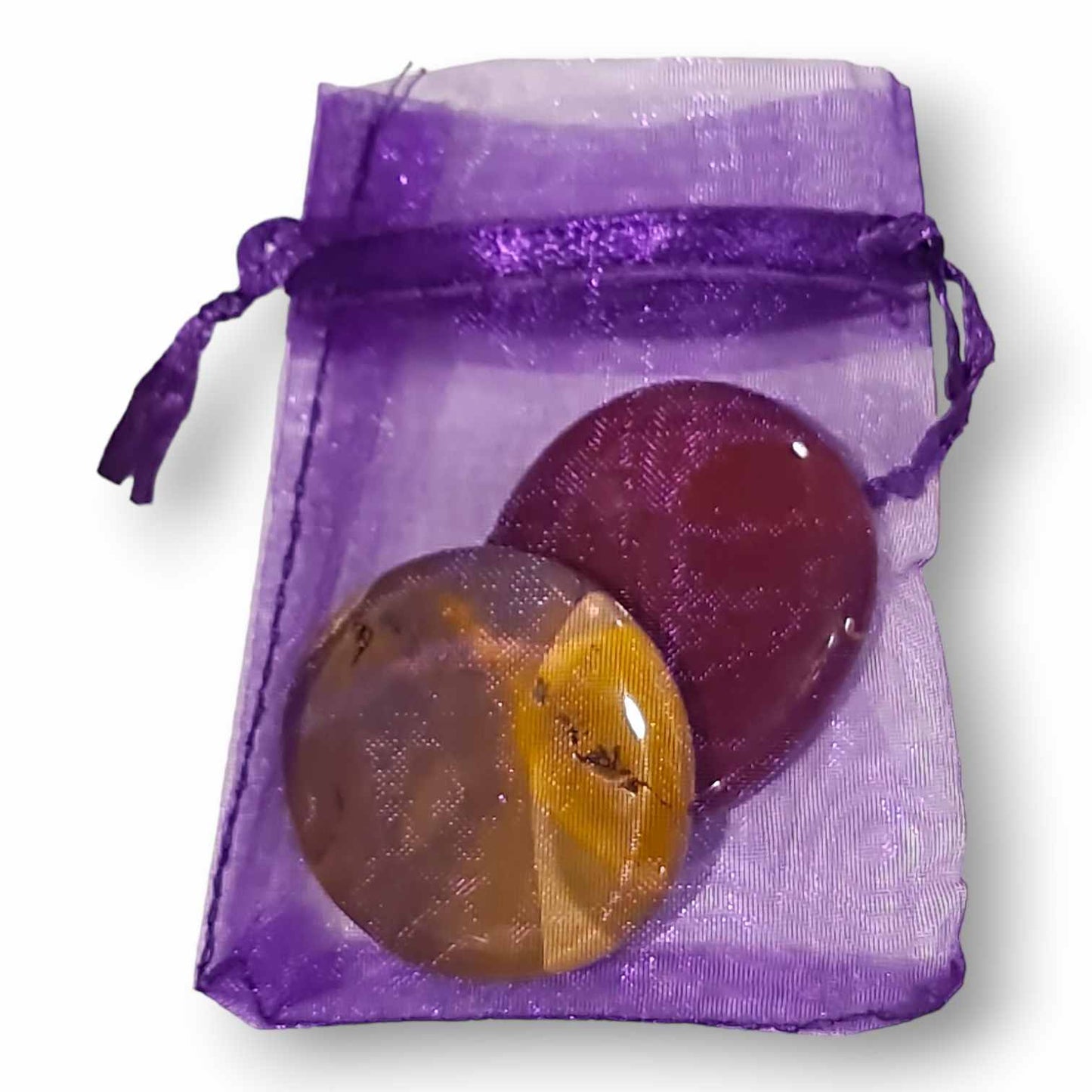 Blue Organza Jewellery Bags [25 pcs]