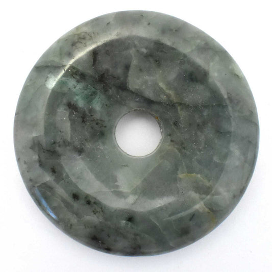 Emerald Donut Pendant Carving
