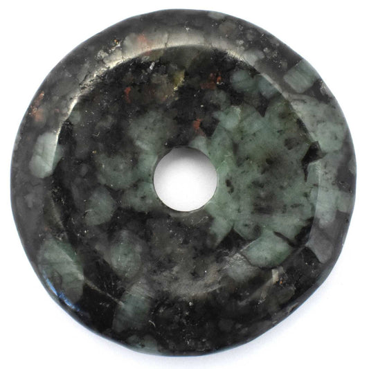 Emerald Donut Pendant Carving
