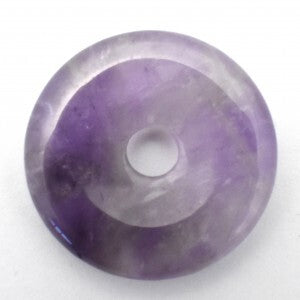 Amethyst Donut Pendant Carving