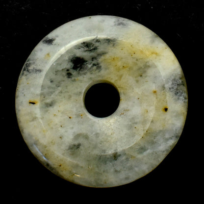 Aquamarine Donut Pendant Carving