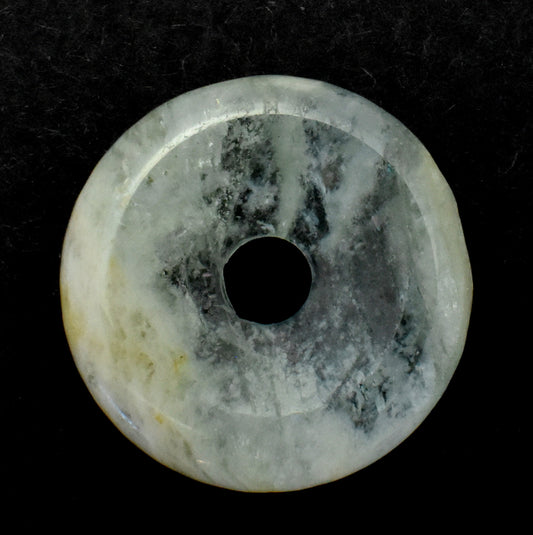 Aquamarine Donut Pendant Carving
