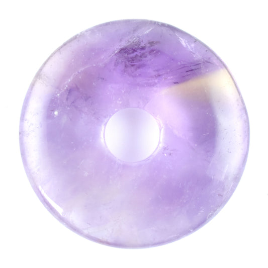 Ametrine Donut Pendant Carving