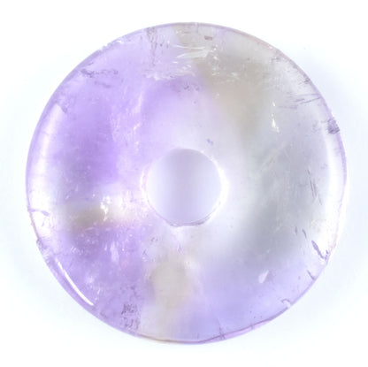 Ametrine Donut Pendant Carving