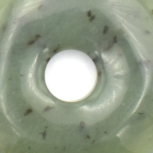 New Jade Donut Pendant Carving